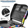 thumbnail image 4 of FORMRS Zipper Binder with Shoulder Strap 2-inch Ring 500 Sheet Capacity File Bag, Red Retro Shapes, 4 of 5