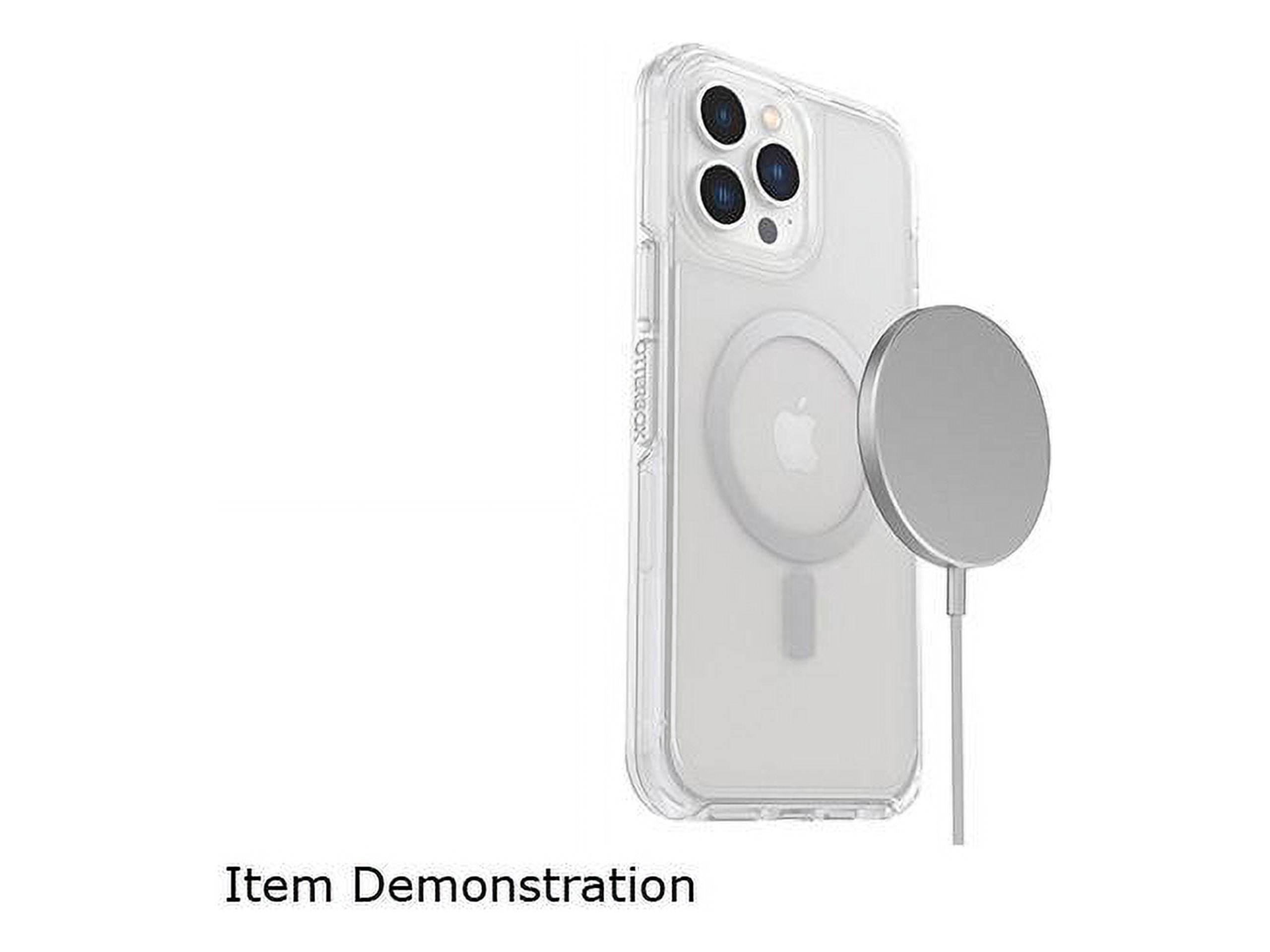 OtterBox Symmetry Series+ Clear Antimicrobial Case for MagSafe Clear Case for iPhone 13 Pro Max 77-83662
