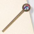 thumbnail image 4 of Rainbow Unicorns Book Accessories: Lace Bookmark in Antique Bronze - a Gift for Book Lovers, 4 of 5