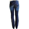 thumbnail image 2 of LA Idol Women's Mid Rise Bootcut Stretchy Denim Jeans Pants, 2 of 6