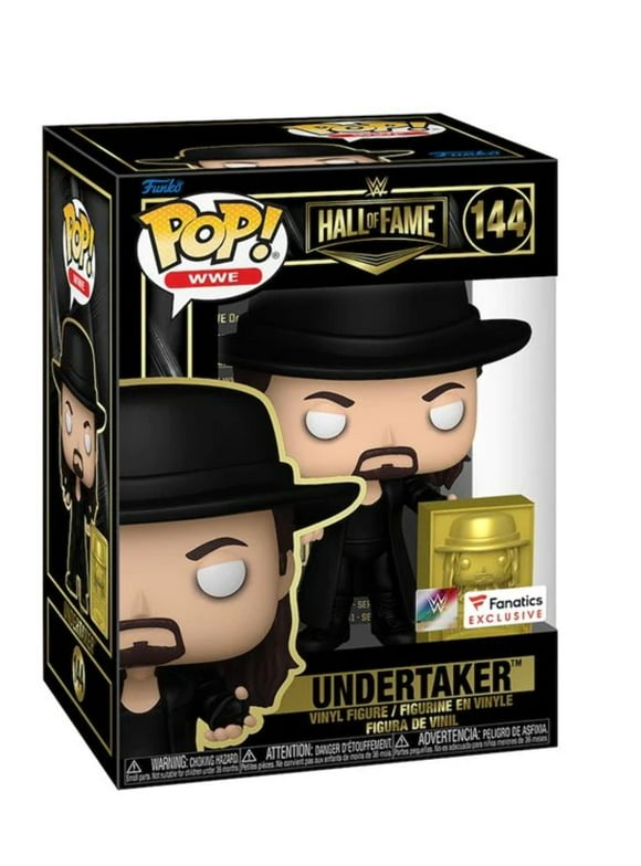 Funko Pop!-WWE-Hall Of Fame-Undertaker # 144 (Fanatics Exclusive) Only 5,000pcs!