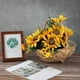 thumbnail image 4 of Cesta de flores de mano impermeable tejido rústico hecho a mano arreglo de flores cesta de flores de ratán, 4 of 8