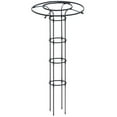 thumbnail image 2 of Garden Circular Trellis, Black Steel Frame Umbrella Trellis Tower, Vertical Steel Garden Climbing Tower, Garden Climbing Plant Support Structure for Live Plants Support, 2 of 7
