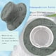 thumbnail image 3 of Sombrero de sol Bob, sombrero de pesca para bebé con ala ancha, sombrero de sol para niñas, sombrero de algodón ajustable, sombrero de verano con protección UV para niños, 3 of 6
