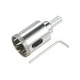 thumbnail image 4 of Uxcell 32mm Glass Hole Saw Diamond Core Drill Bit with Center Bit, 4 of 6