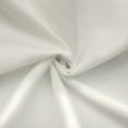 thumbnail image 6 of Mitchel Light Filtering Raw Silk Dual Header Curtain Panel 54" x 84" in White, 6 of 6