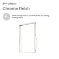 thumbnail image 4 of Corsica 24 x 36 Rectangle Framed Wall Mount Vanity Mirror in Polished Chrome, 4 of 11