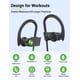thumbnail image 2 of Stiive Bluetooth Headphones, 5.3 Wireless Sports Earbuds IPX7 Waterproof with Mic, Stereo Sweatproof in-Ear Earphones, Noise Cancelling Headsets for Gym Running Workout, 16 Hours Playtime - GreenBlack, 2 of 5