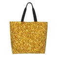 thumbnail image 1 of Easygdp Gold Glitter Bolsas Tote para Mujer, Bolsos de Hombro para Viaje, Bolsos de Mano de Gran Capacidad para Compras y Trabajo, 1 of 8