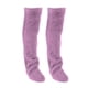 thumbnail image 2 of Calcetines hasta el muslo, calentadores de piernas de felpa, calcetines largos para botas, medias tipo pantuflas, calcetines por encima de la , púrpura Fernando Calentadores de piernas de felpa, 2 of 8