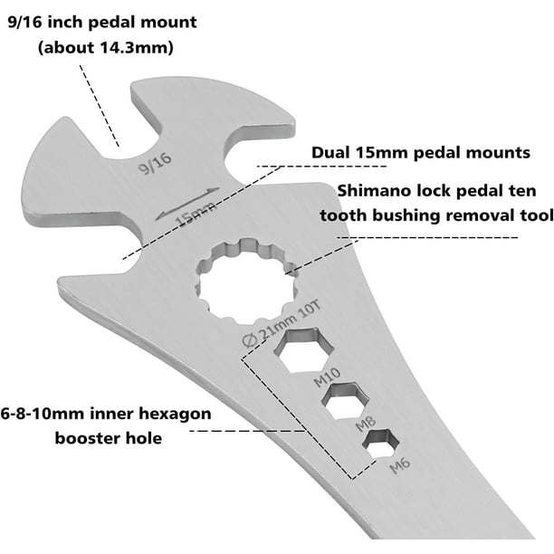 Hex 2024 pedal wrench