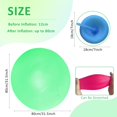 thumbnail image 2 of Bola de agua inflable Huaerle Giant Water Bubble Ball x3, 2 of 7