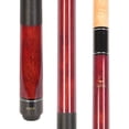 thumbnail image 1 of ASKA 58" Pool Cue - Red Stained Hard Rock Maple Shaft with Black Nylon Wrap - 19oz, 1 of 6