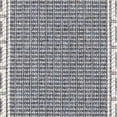 thumbnail image 4 of SAFAVIEH Machine Washable Rug Indoor/Outdoor Bermuda Collection - Bermuda Malanie Geometric Bordered Indoor/Outdoor Runner Rug Dark Blue/Ivory, 2' x 8', 4 of 5
