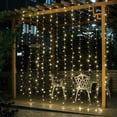 thumbnail image 2 of 20 luces led con pilas con 2m para iluminación navideña/Cortina de luces de fiesta/luces de jardín Gao Jiahui unisex, 2 of 2