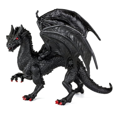 Safari Ltd. Fire Dragon Figurine - 8.5 Inch Detailed Three-Headed Fantasy Toy