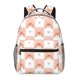thumbnail image 1 of Disketp love plaid fox Mochila Estampada para Hombre y Mujer – Mochila Ligera Clásica con Múltiples Bolsillos para Universidad, Trabajo y Viajes-One Size, 1 of 5