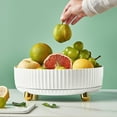 thumbnail image 5 of CSCHome 360 ° Rotatable Cosmetic Organizer Organizer Desktop Storage Box Can Be Used as a Fruit Tray, Cosmetic Storage, Kitchen Storage, Snacks Storage, 5 of 6
