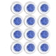 thumbnail image 4 of 12 horquillas para el cabello con diamantes de imitación y espiral metálica decorativas para bodas, fiestas de graduación y cumpleaños (azul), 4 of 8