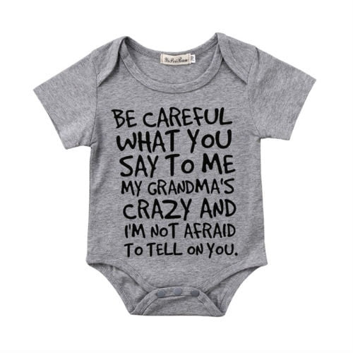 Newborn Baby Girl Boy Romper Bodysuit