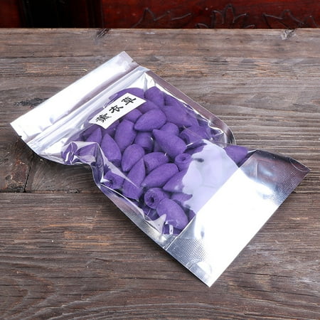 - 50pcs/bag Natural Sandalwood Backflow Incense Smoke Buddhism Pagoda Tower Indoor Hollow Cones Health Aroma Air Purifying Freshener Aromatherapy