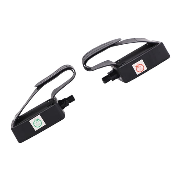 Spin Bike Pedals Plastic Construction Quick Locks Mechanism Fitness Essential