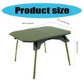 thumbnail image 5 of Necvior Outdoor Activity Portable Folding Table Aluminum Alloy Dining Table Adjustable Height Picnics Tables Easy to Install, 5 of 11