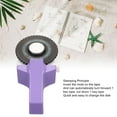 thumbnail image 3 of Handheld Label Printer, Portable Manual Embossing Label Maker  For DIY Projects Red,Purple, 3 of 8