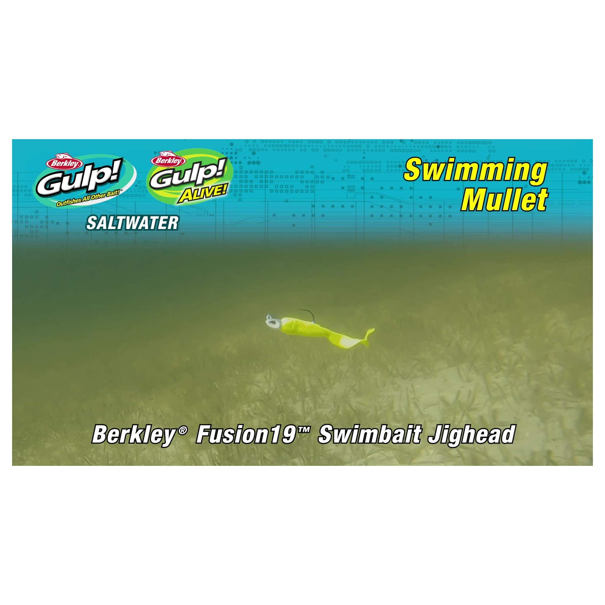 Berkley Gulp! Alive! Saltwater Swimming Mullet Soft Bait