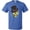 Royal Blue, variant on Inktastic Mardi Gras Skull with Cigar T-Shirt