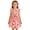 Glisme Light Pink436, variant on Glisme Girls Dresses Ribbed Sleeveless Summer Dress With Print Flowy Dress For Toddler Light Pink Sundress Size 6-7 Years