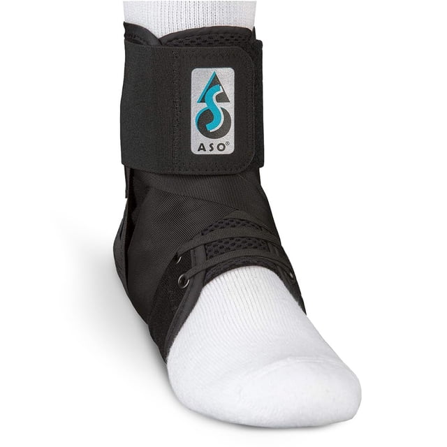 Férula para Tobillo Med Spec ASO Speed Lacer para Esguince, Negra