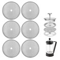 thumbnail image 4 of verishout 6Pcs Coffee Filter Mesh Kitchen Tool Filtering Net Cup Restaurant, 4 of 5