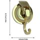 thumbnail image 2 of Shower Hooks for Indoor Shower | Suction Cup Hanger, Glass Suction Cup Wall Hook, Window Hanger - Removable Glass Suction Cup Hanger, No Punch, Very, 2 of 5