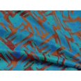 thumbnail image 4 of oneOone Rayon Medium Blue Fabric Batik Craft Projects Decor Fabric Printed By The Yard 56 Inch Wide, 4 of 6