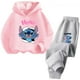 thumbnail image 2 of Conjunto de sudadera con capucha de Stitch Kawaii, sudadera de manga larga para bebé, sudadera de Stitch de otoño para niño de 3 a 14 años, ropa de calle para niña, 2 of 5