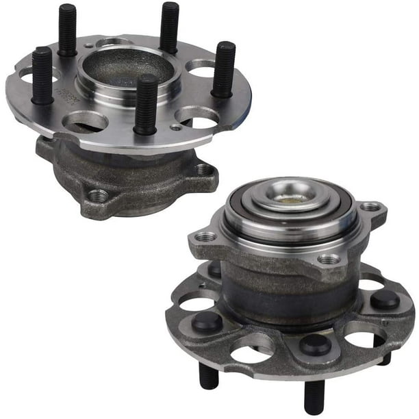FWD ONLY Pair 2 Rear Wheel Hub & Bearing Assembly w/ABS for 2007 2008 2009 2010 2011 Honda CRV