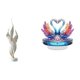 thumbnail image 1 of Escultura de cisne de plumas, moderna estatua de resina acrílica, colección de arte, artesanía, centro de mesa de escritorio, adorno decorativo, figur, 1 of 8
