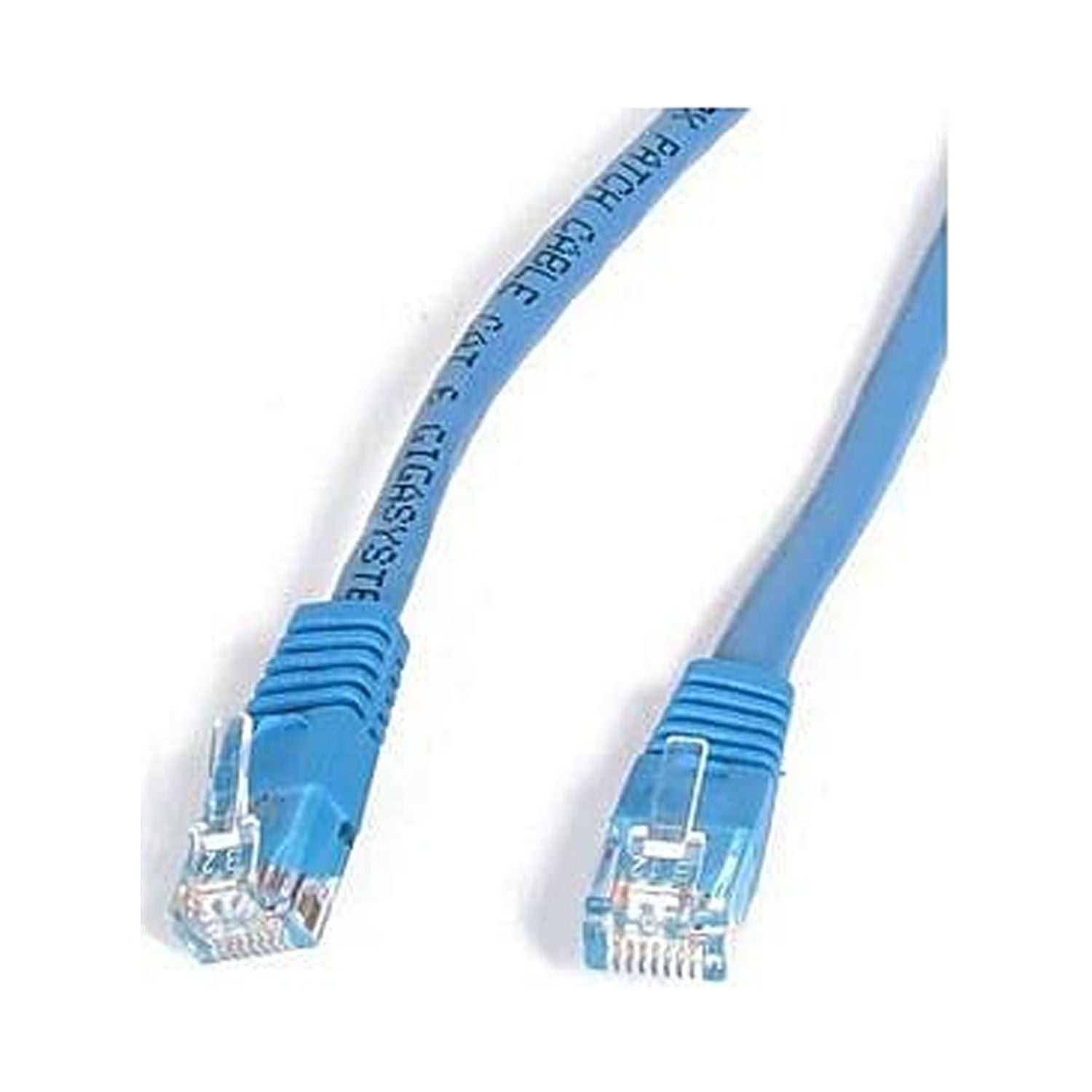 StarTech 25ft CAT6 Ethernet Cable - Blue CAT 6 Gigabit Ethernet Wire -250Mhz 100W PoE RJ45 UTP Molded Network Patch Cord with Strain Relief (C6PATCH25BL)