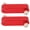 Red, variant on Rupoun 2PCS Adjustable Ruler Positioning Block Aluminum Alloy Woodworking Scribing Locator Limit Stop Fence for Measuring Tool (Gold, 8x5x2 inches / 20.3x12.7x5.1 cm)