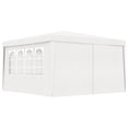 thumbnail image 4 of Charmma Professional Party Tent with Side Walls 13.1'x13.1' White 0.3 oz/ft², 4 of 8