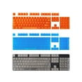 thumbnail image 3 of 104 Teclas Mate Shamjiam Resistencia a La Fatiga Key Caps para Clone Switches Game Lo Naranja Transparente, 3 of 9
