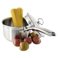 thumbnail image 6 of Chantal SLIN35-P18 Induction 21 Steel Saucepan with Double Pour Spout and Strainer (2.5 Qt.), 6 of 9