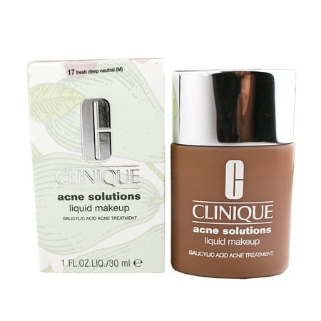Clinique Acne Solutions Oil-free Anti-blemish Liquid Makeup Foundation (Top 10 Best Foundation For Acne Prone Skin)