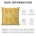 thumbnail image 5 of BANET Mid Century Throw Pillow Cushion Cover, Japanese Traditional Pattern Sketches, Decorative Square Accent Pillow Case 22x22in, 5 of 5