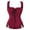 v#84Red230, variant on Rggeeun Women Clothes Renaissance Corset Medieval Costume Clothes Women Tank Tops Tie-Front Corset Tops for Women Party Classic,Brown,M