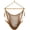 Brown, variant on Hammock Chair with Spreader Bar Caribbean Hammock Swing Chair 300 LBS Weight Capacity XL Rope Hanging Chair for Outdoor Indoor Garden Yard - Orange