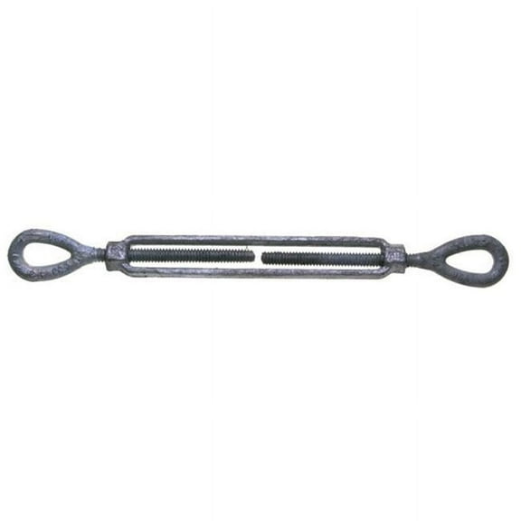 Baron Manufacturing 57311 Eye & Eye Turnbuckle - 0.375 x 10.5 in.