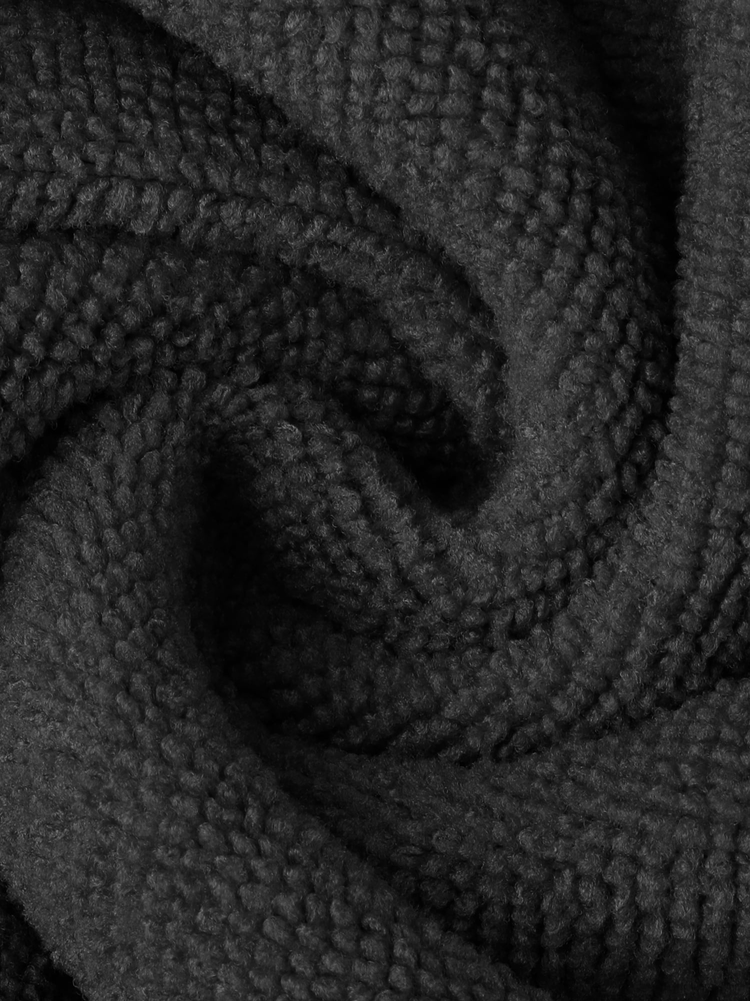DARING DIVA Women's Wearable Bathrobe Spa Towel 2XL Black