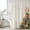 Off-White, variant on Spring Flowers Shower Curtain, Waterproof Shower Curtains for Bathroom, Botanical Blossom Floral Pot Plants Washable Fabric Bathtub Curtain Set Bath Decor with 12 Hooks Stall 36"x72"